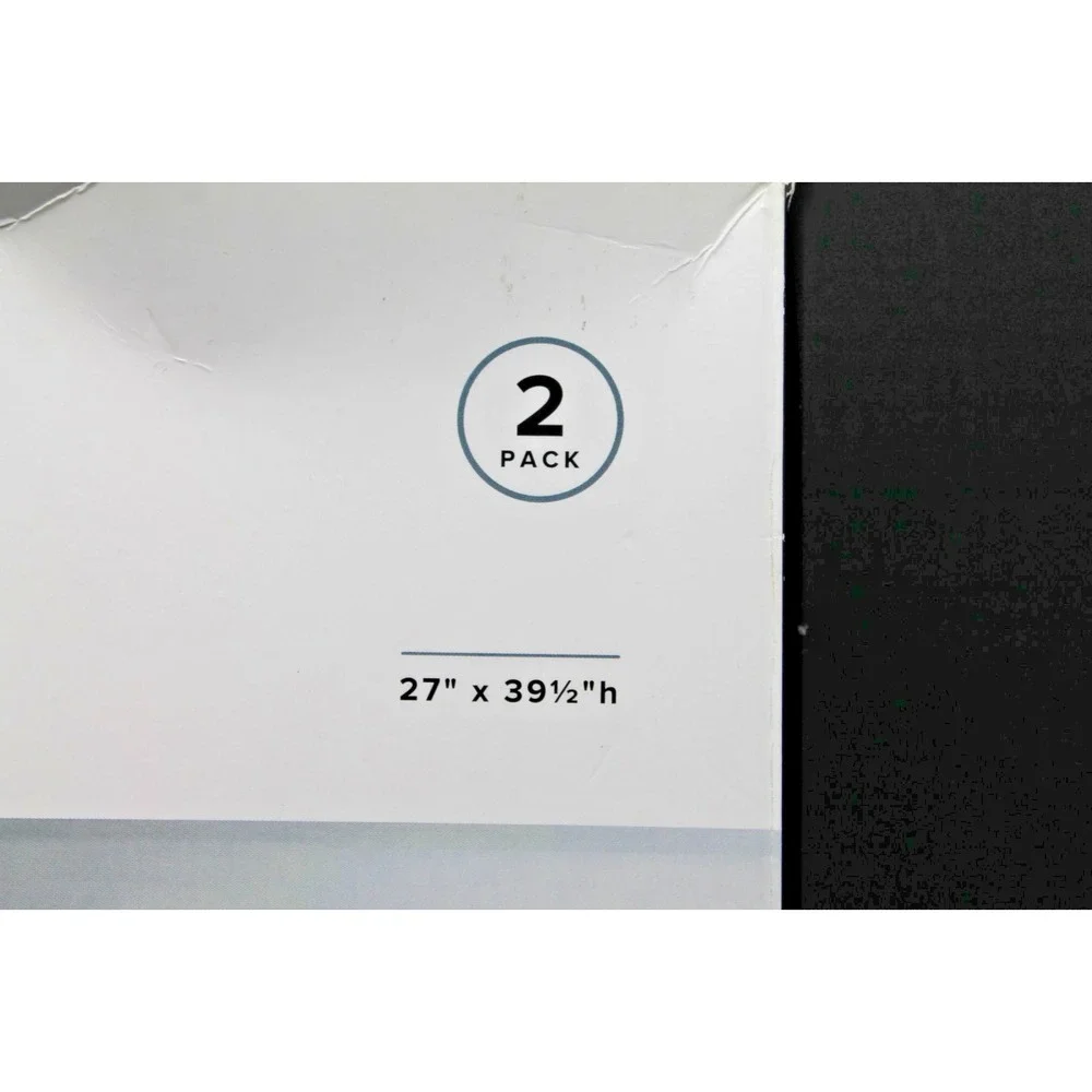 Container Store Large Vacuum Storage Bags 2 Pack 27x39.5 New Damaged Box